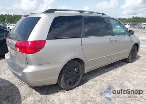 2004 Toyota Sienna Le из США, поврежденный, VIN 5TDZA23C34S112624